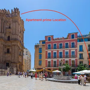 C30 Deluxe Studio With Terrace Into Cathedral Square Málaga